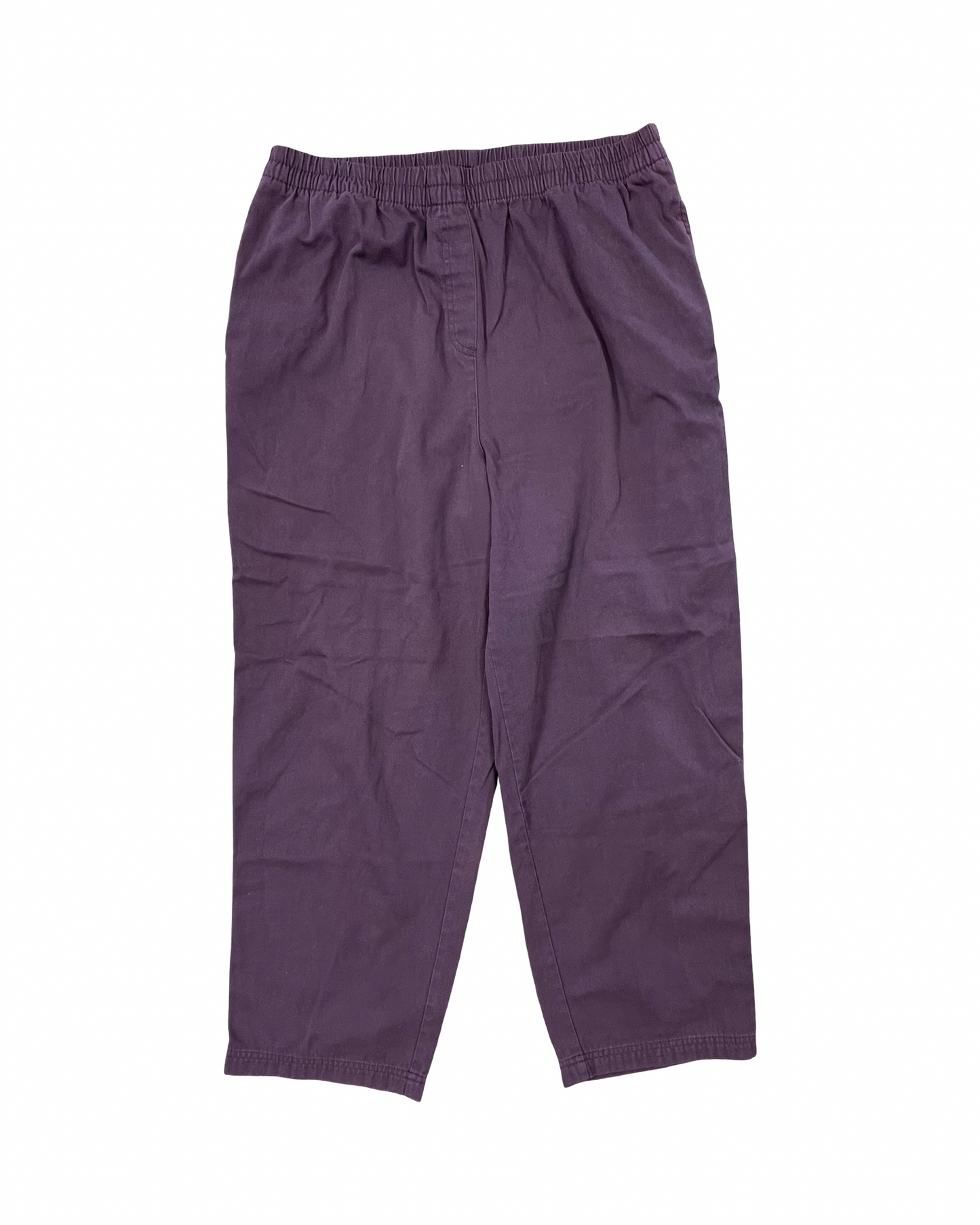 Pants Chinos & Khakis By Basic Editions In Purple, Size:1X