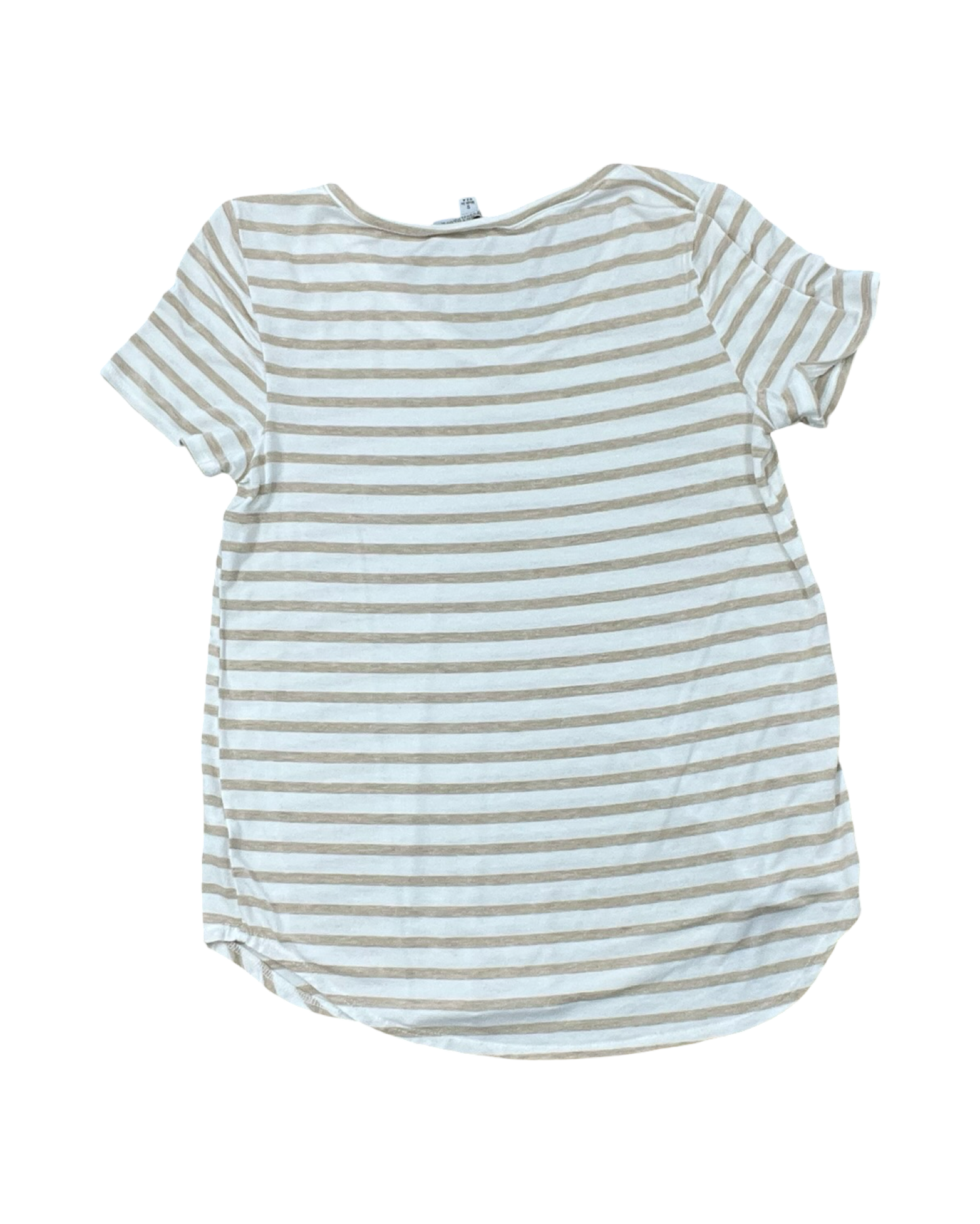 Top Ss By Green Envelope In Tan & White, Size:S