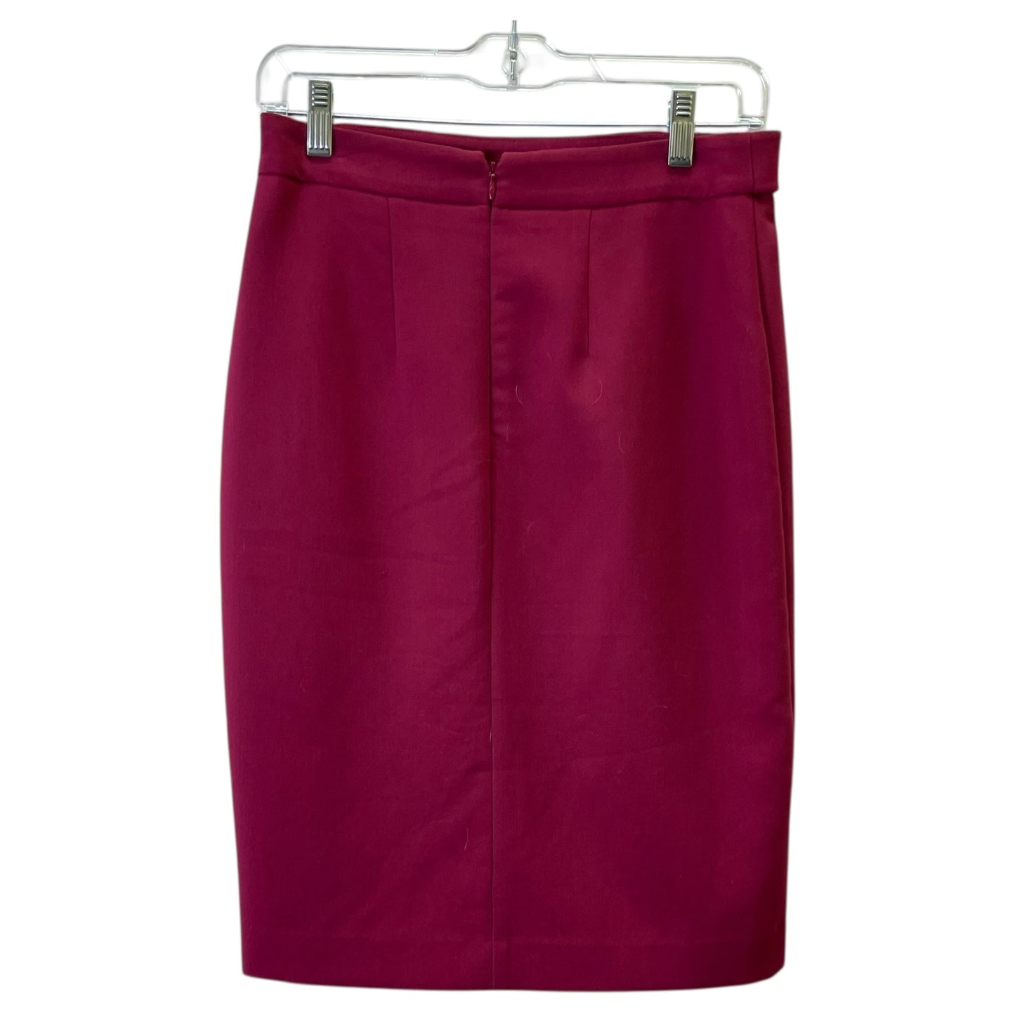 Skirt Mini & Short By Ann Taylor In Maroon, Size:0