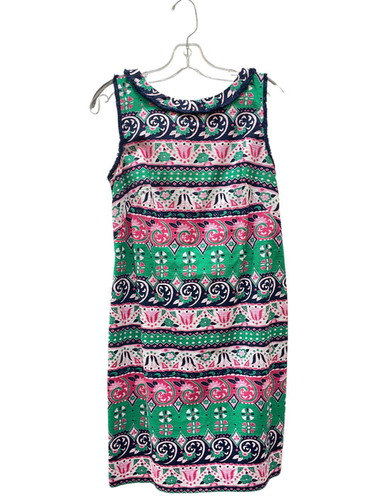 Dress Casual Short By Talbots In Blue & Green, Size:S