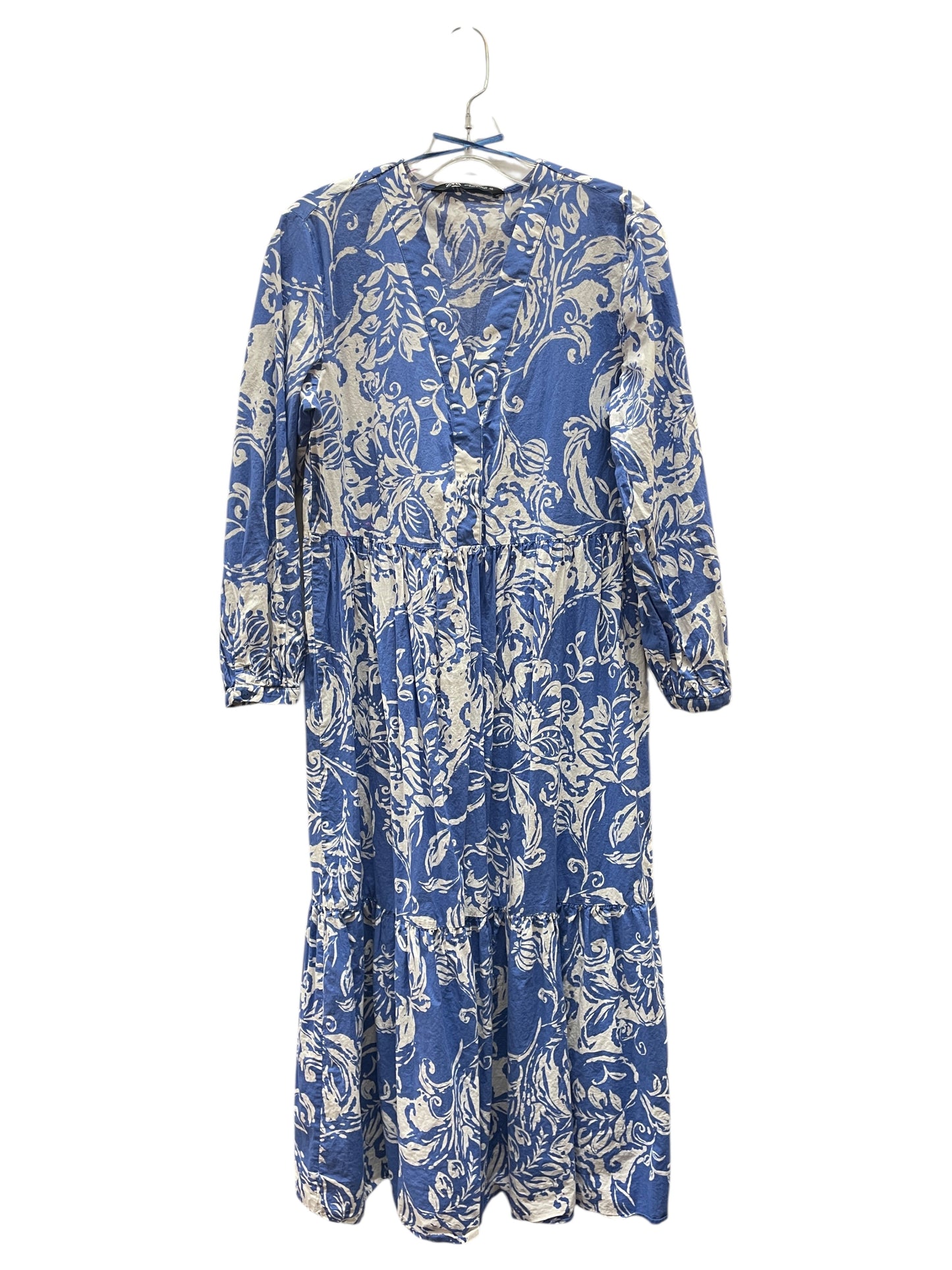Dress Casual Short By Lilla P In Blue, Size:Xs