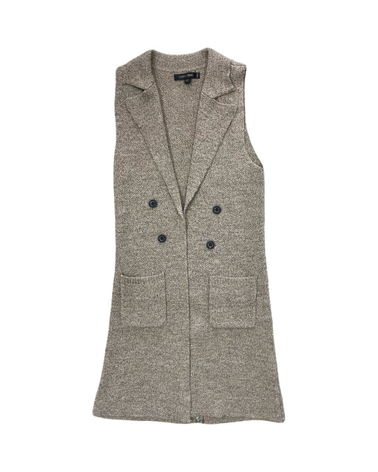 Sweater Cardigan By Love Tree In Brown, Size:S