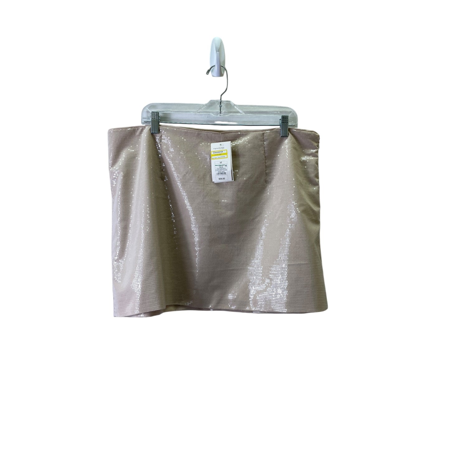 Skirt Mini & Short By A New Day In Beige, Size:16