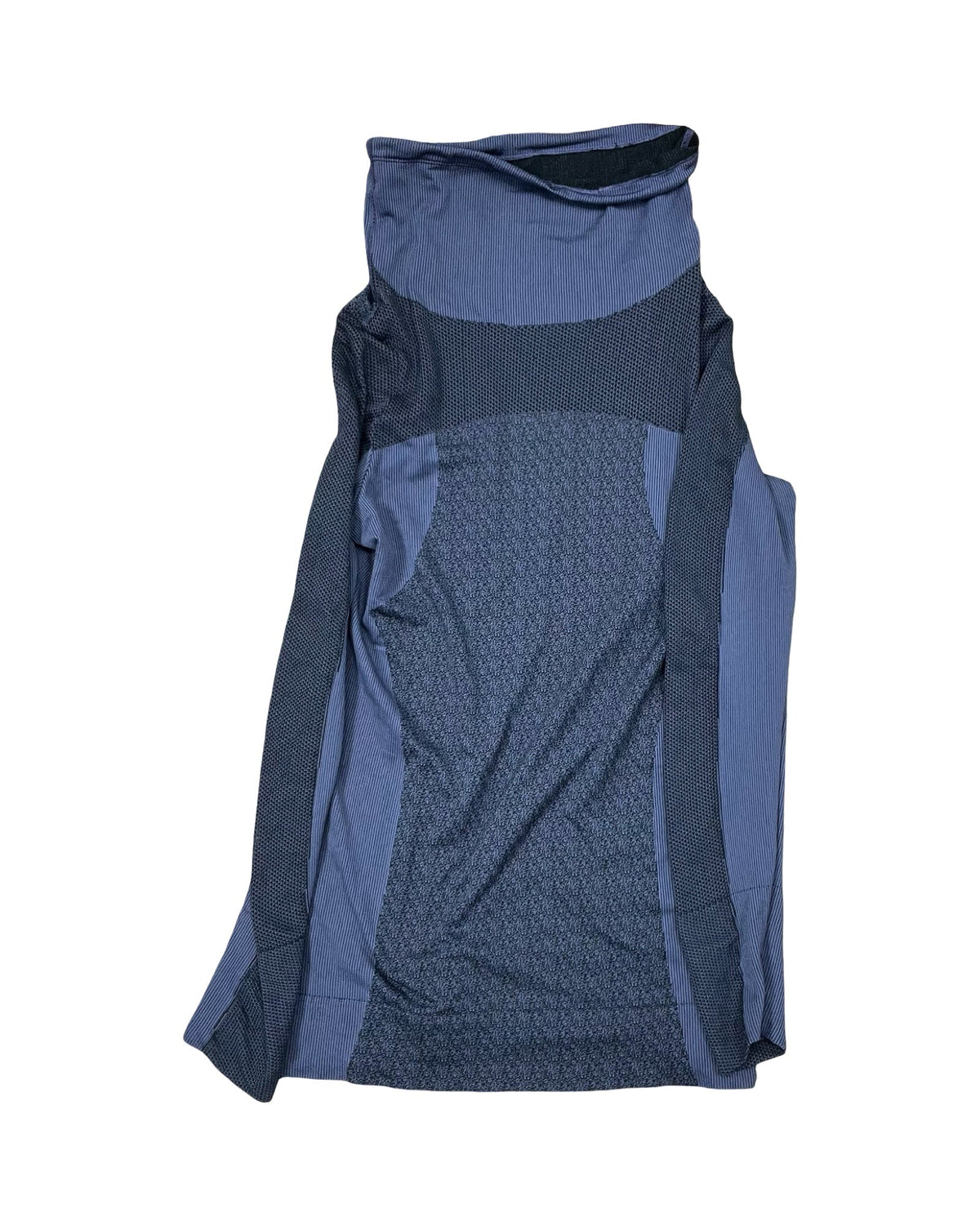 Athletic Top Ls Collar By Under Armour In Blue, Size:M