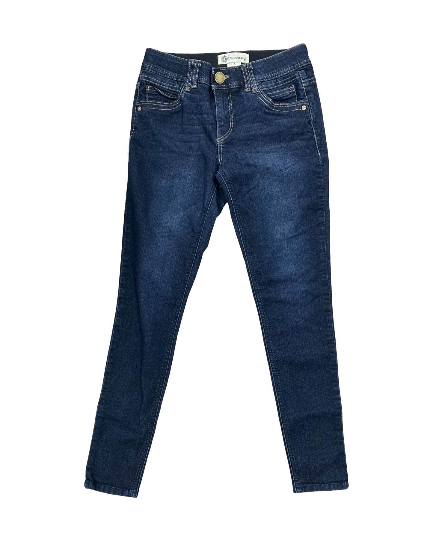 Jeans Skinny By Democracy In Blue Denim, Size:4