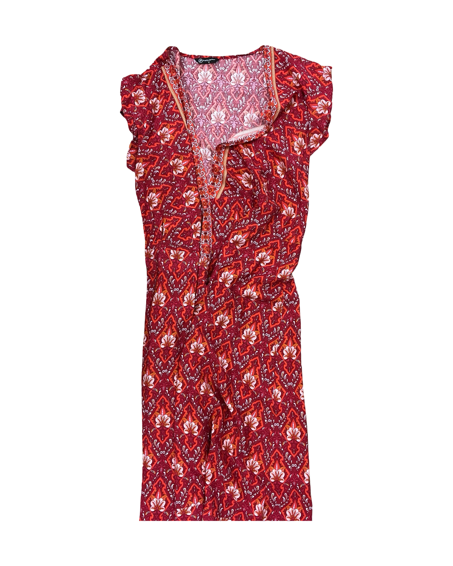 Dress Casual Maxi By Prettygarden In Red, Size:M