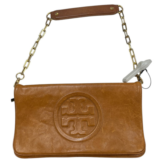 Handbag Designer By Tory Burch In Tan, Size:Large