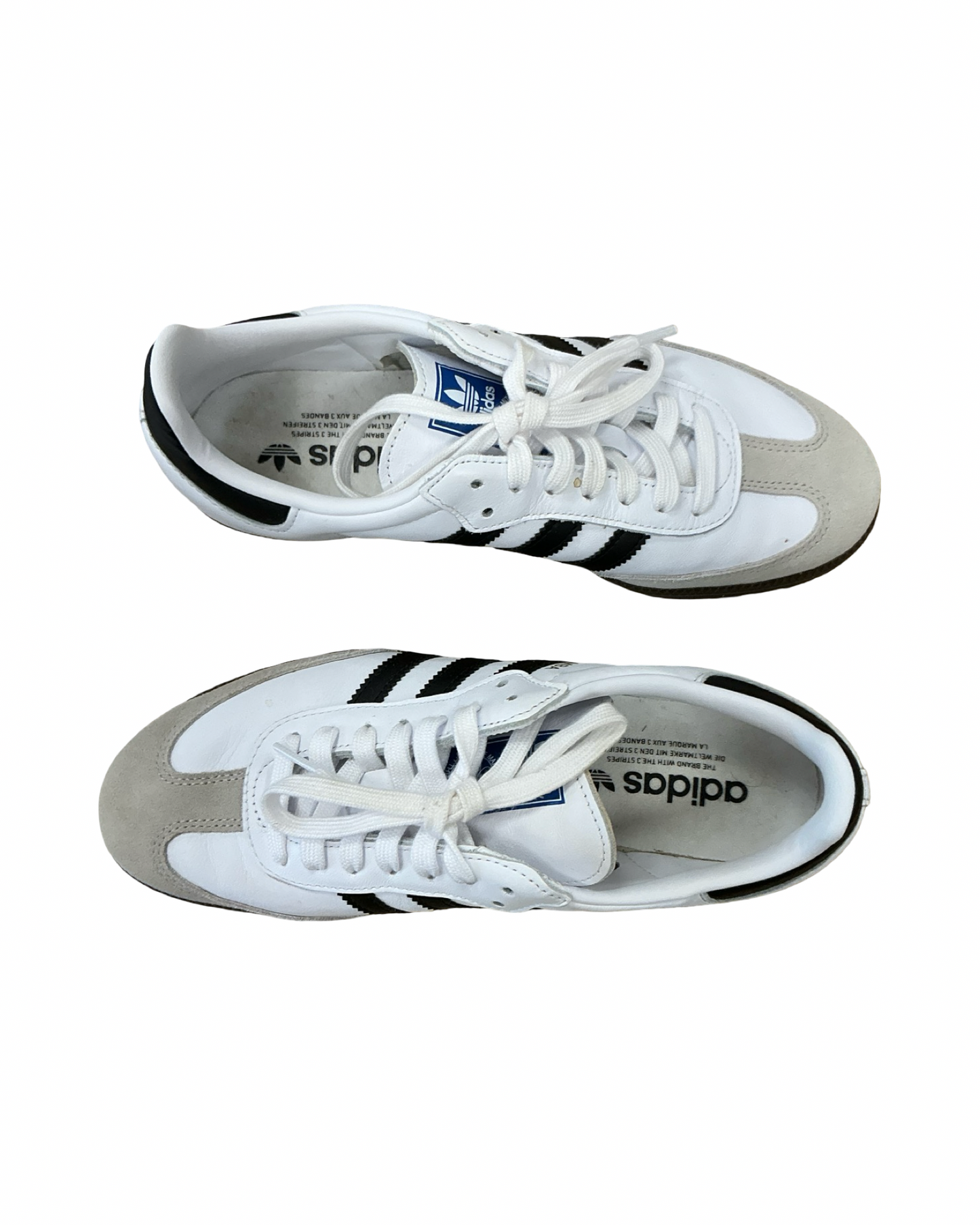Shoes Athletic By Adidas In Grey & White, Size:7.5