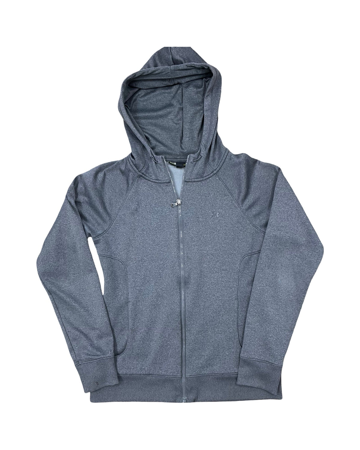 Athletic Jacket By Under Armour In Grey, Size:M