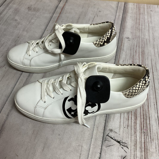 Shoes Designer By Tory Burch In Snakeskin Print, Size:8
