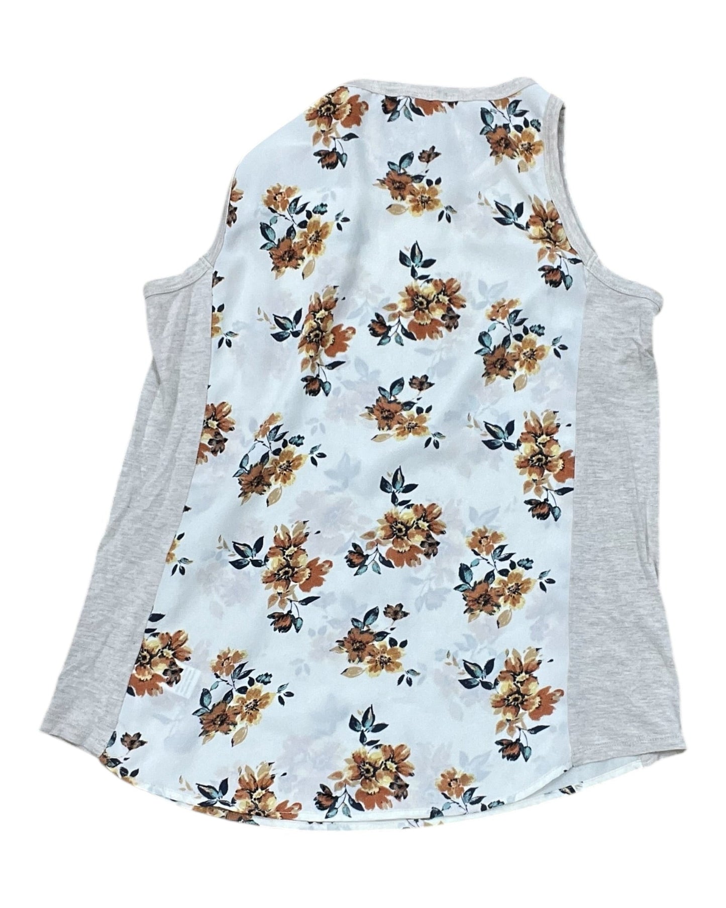 Top Sleeveless By Maurices In Cream, Size:L