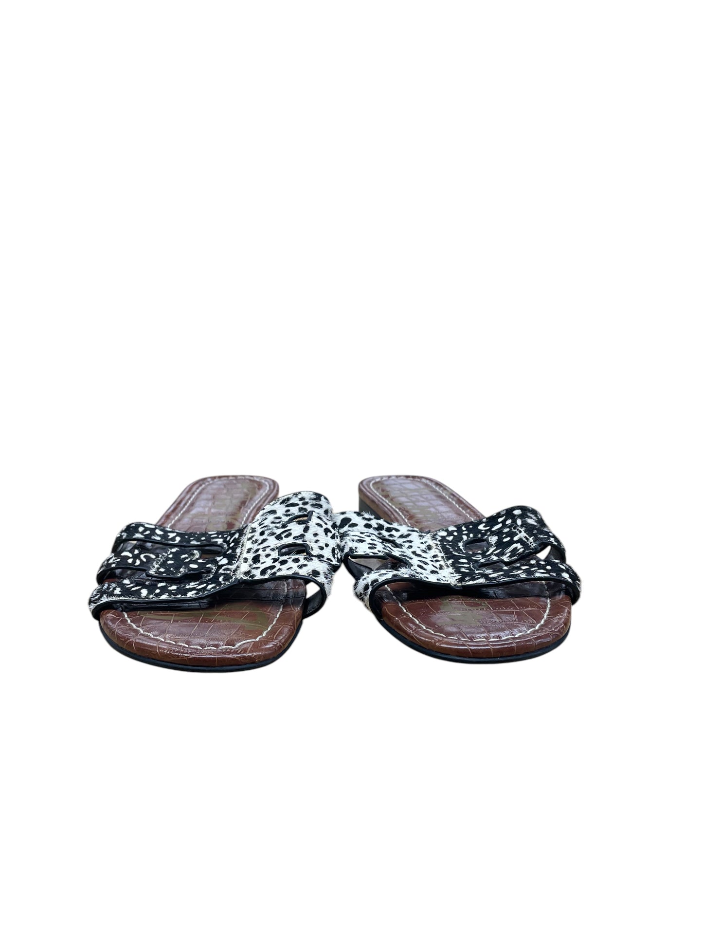 Sandals Flats By Sam Edelman In Animal Print, Size:7