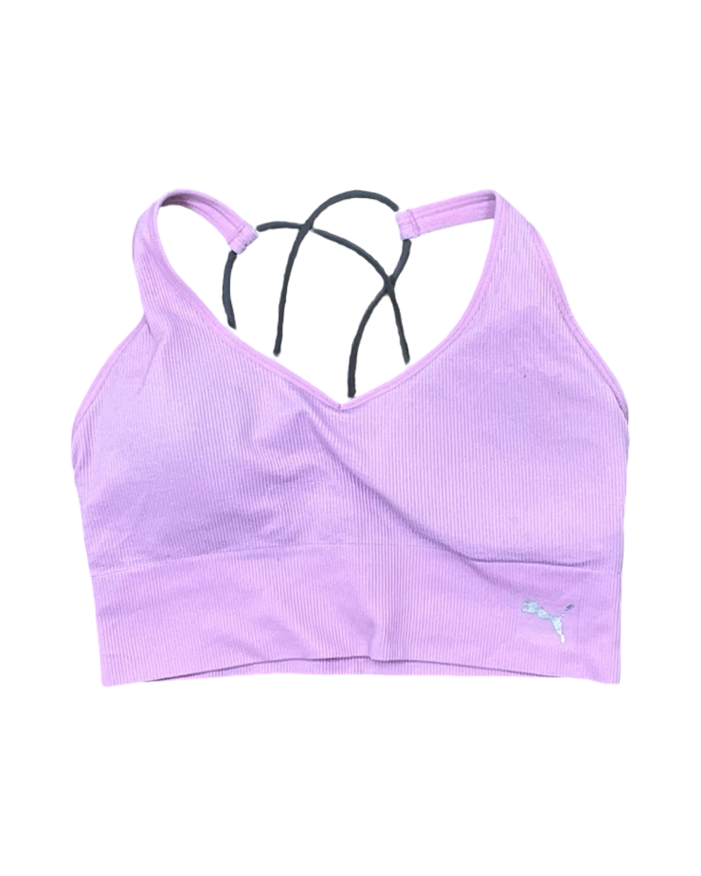 Athletic Bra By Puma In Pink, Size:L