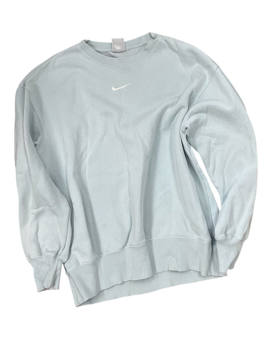 Sweatshirt Crewneck By Nike In Blue, Size:Xs