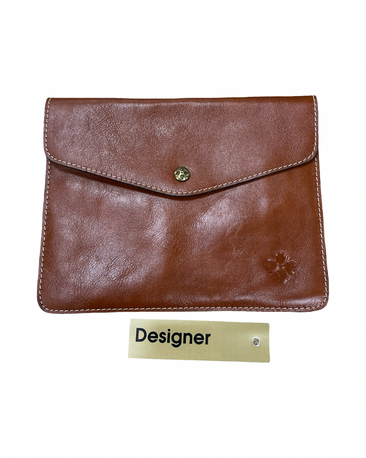 Clutch Designer By Patricia Nash In Brown, Size:Medium