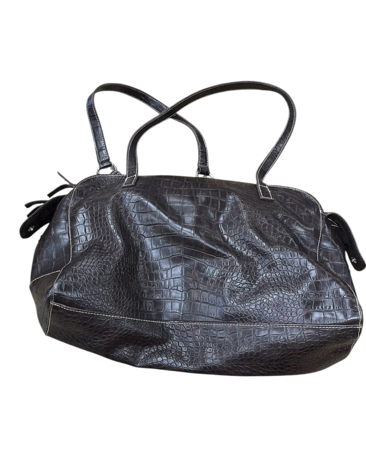 Handbag By Sag Harbor In Brown, Size:Large