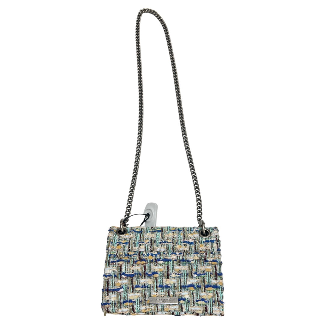 Crossbody Designer By Kurt Geiger In Blue, Size:Small