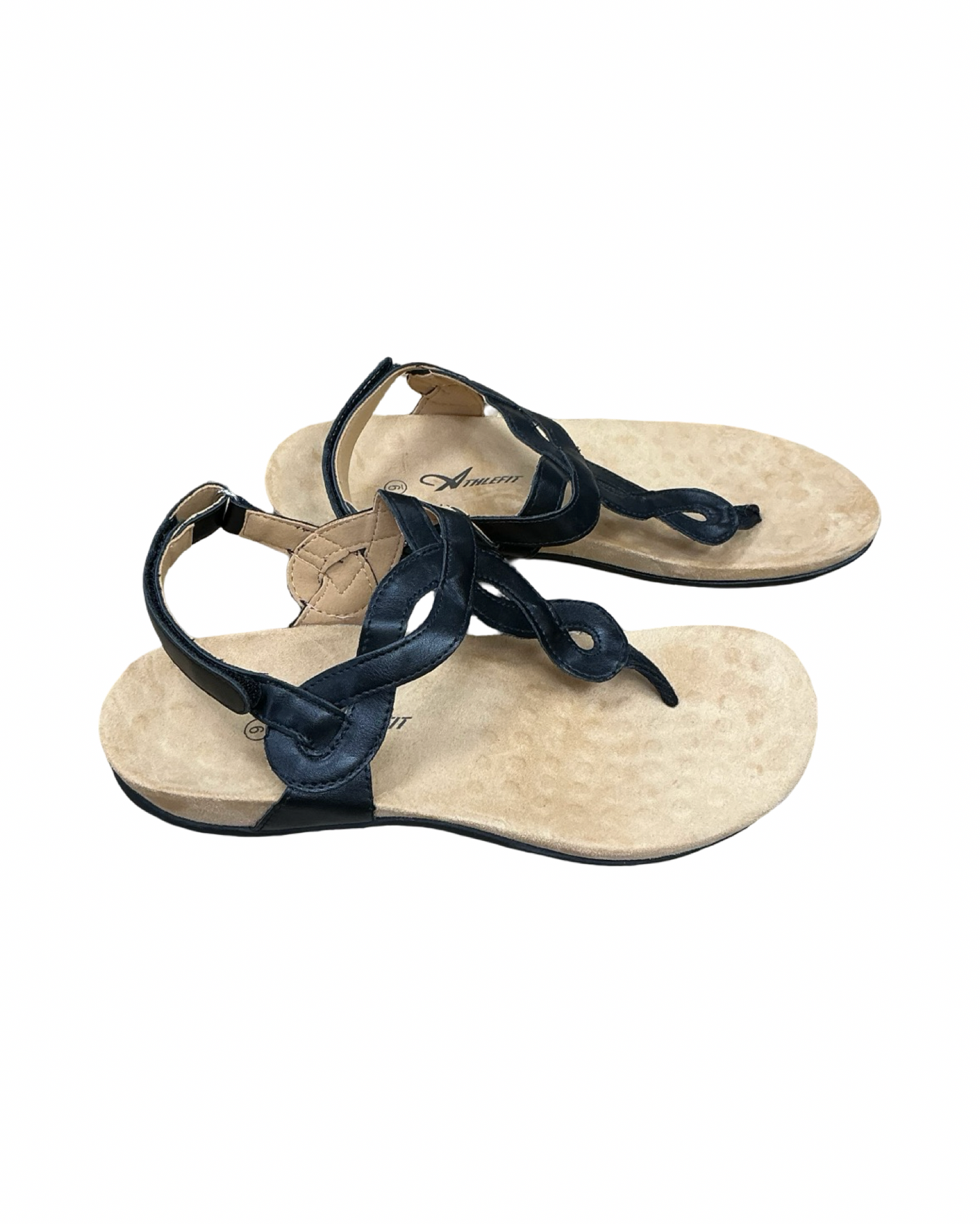 Shoes Flats By Clothes Mentor In Black, Size:9