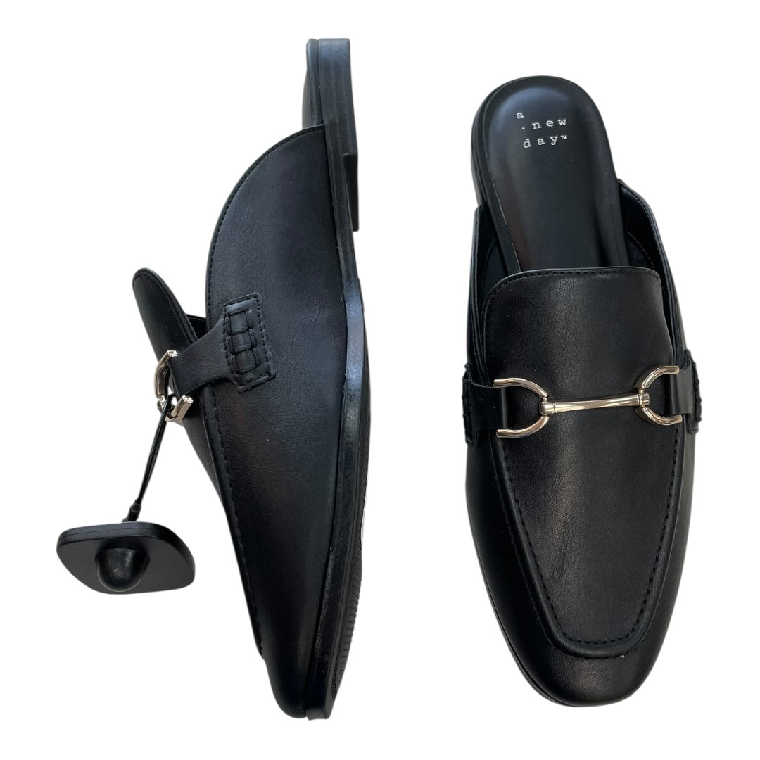 Shoes Flats By A New Day In Black, Size:8.5