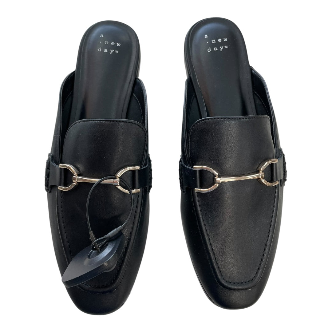 Shoes Flats By A New Day In Black, Size:8.5