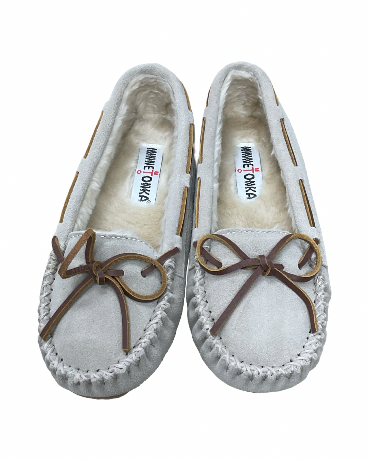Slippers By Minnetonka In Tan, Size:7