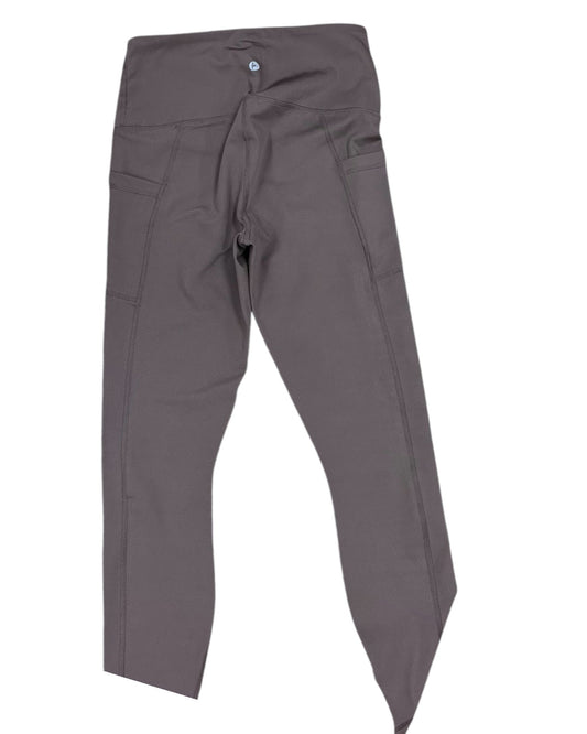 Athletic Leggings Capris By 90 Degrees By Reflex In Brown, Size:S