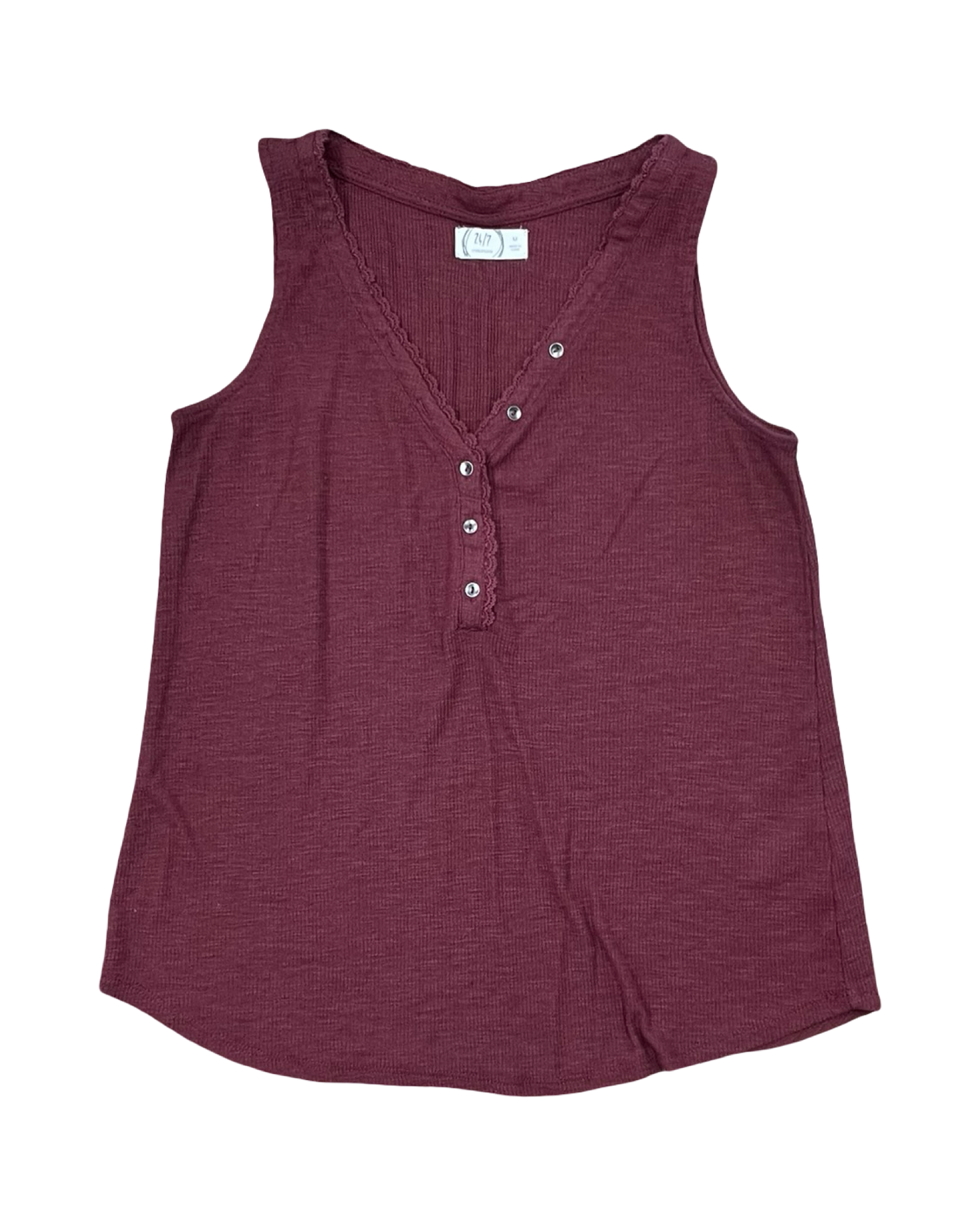 Top Sleeveless By Maurices In Red, Size:M