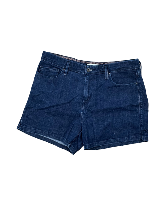 Shorts By Levis In Blue Denim, Size:14