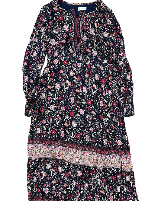 Dress Casual Maxi By In Loom In Black, Size:M