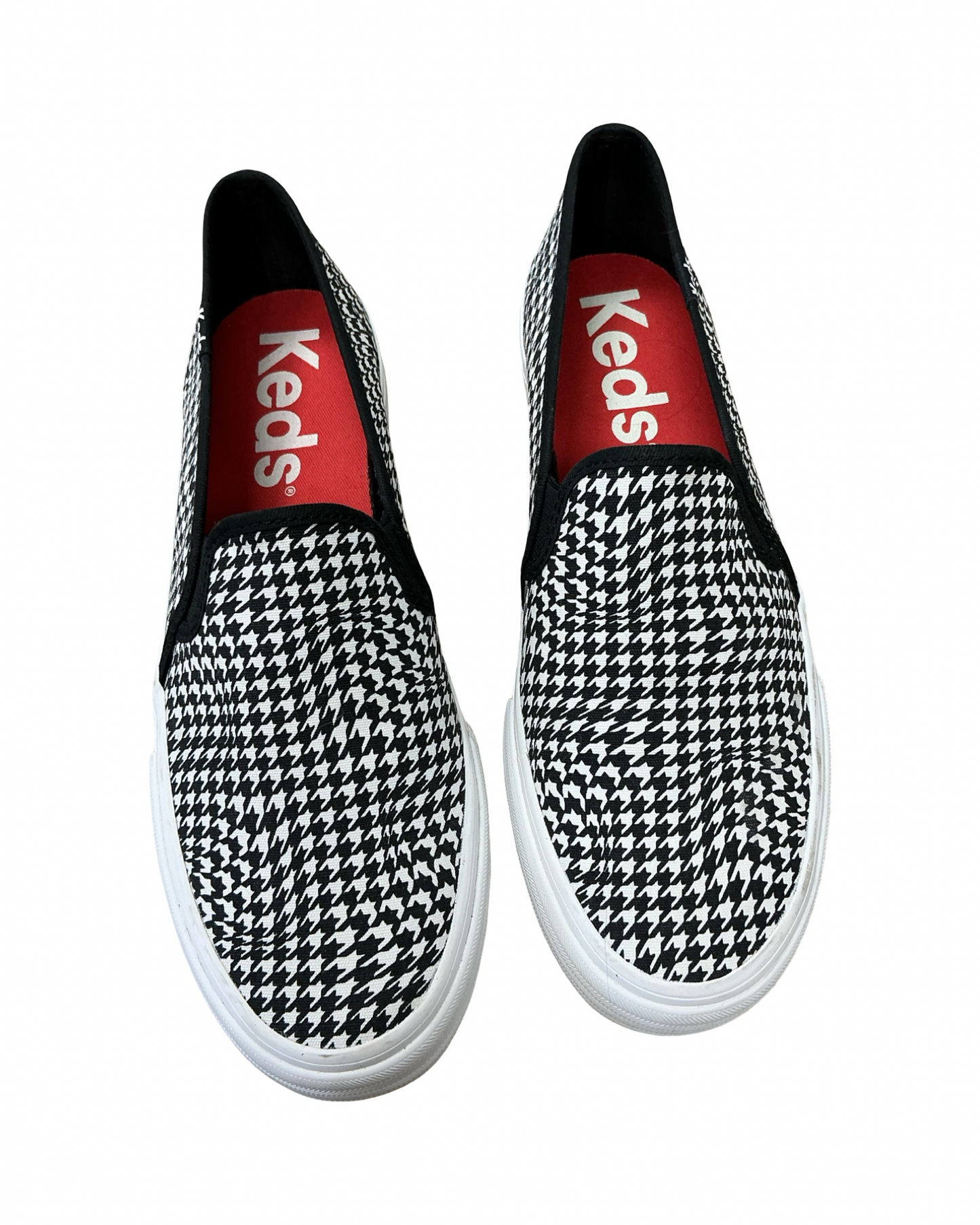 Shoes Sneakers By Keds In Checkered Pattern, Size:9