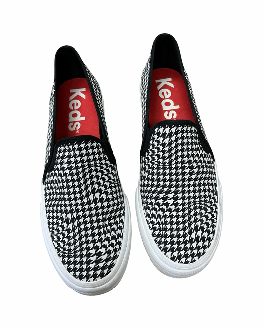 Shoes Sneakers By Keds In Checkered Pattern, Size:9