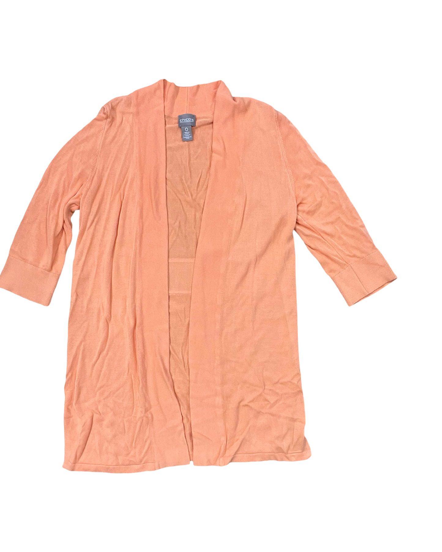Cardigan By Chicos In Orange, Size:M