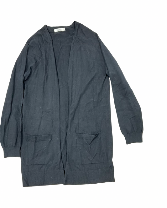 Cardigan By Active Usa In Black, Size:L