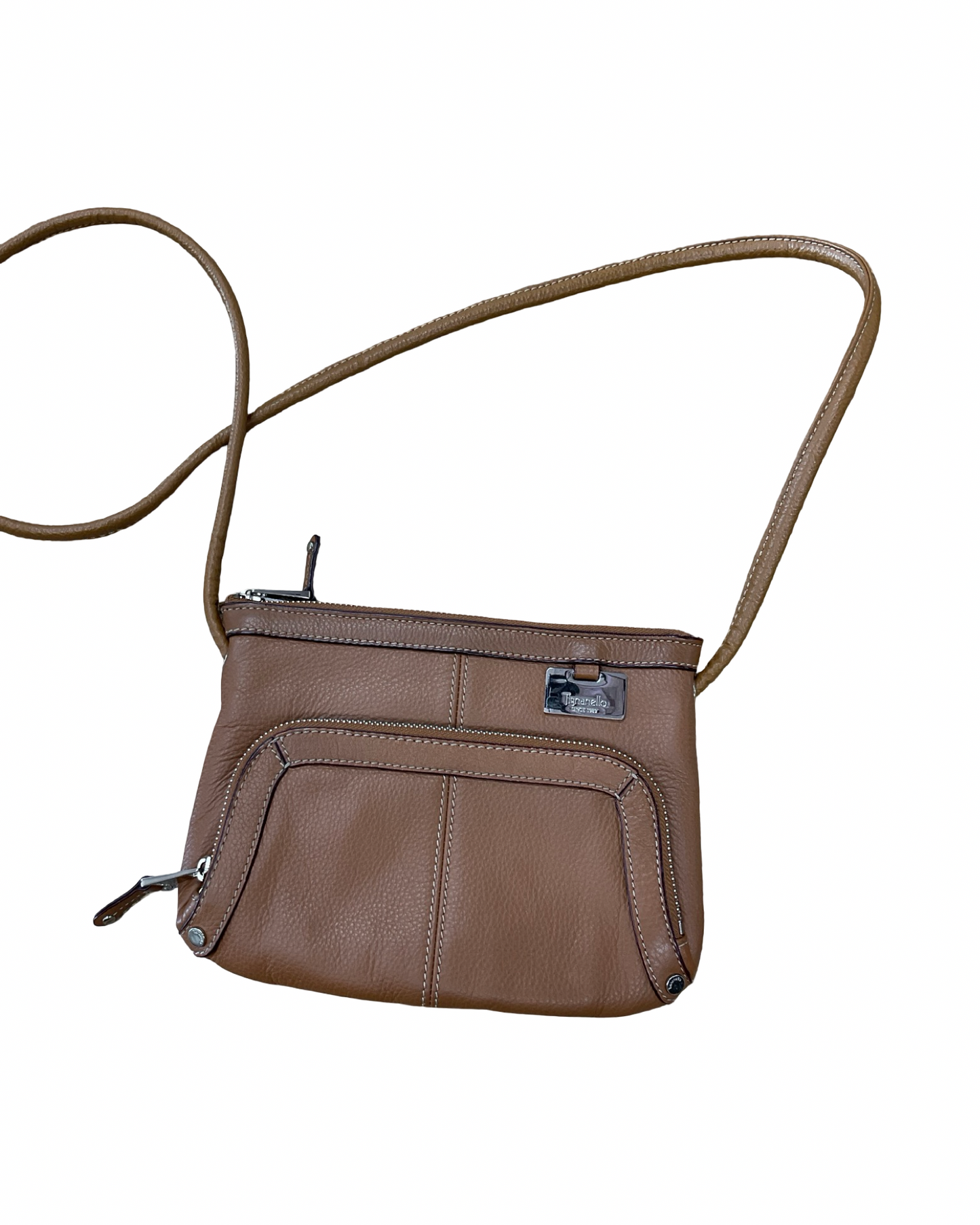 Crossbody By Tignanello  Purses In Tan, Size:Small