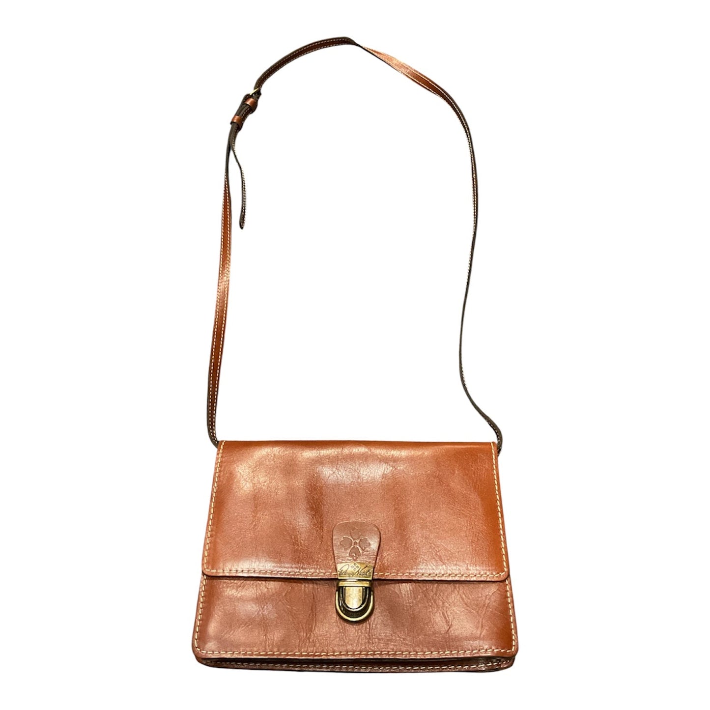 Crossbody Designer By Patricia Nash In Brown, Size:Small