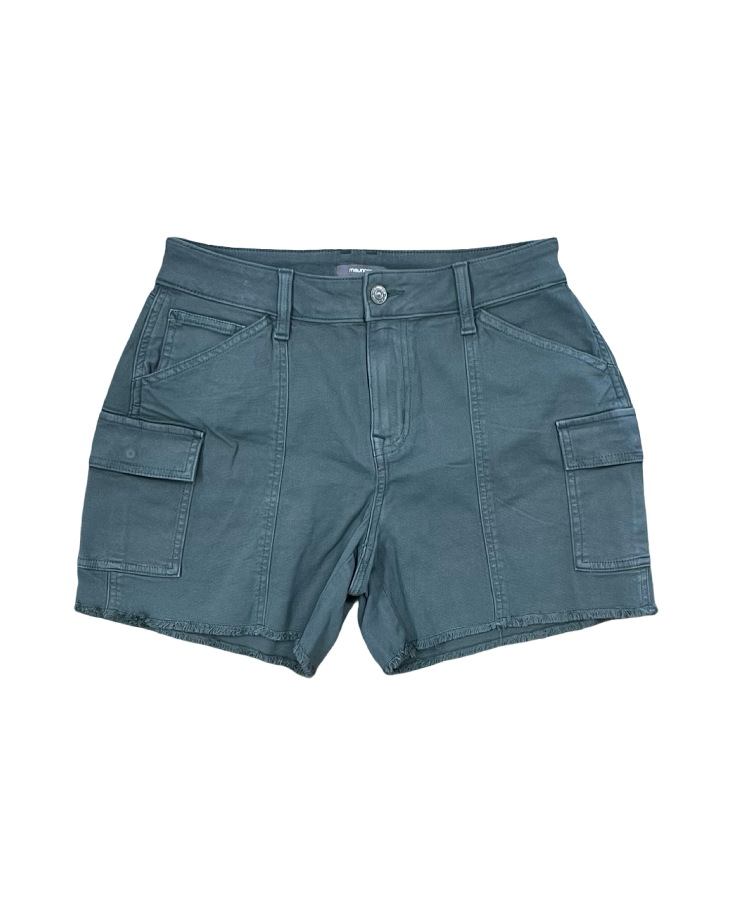 Shorts By Maurices In Green Denim, Size:6