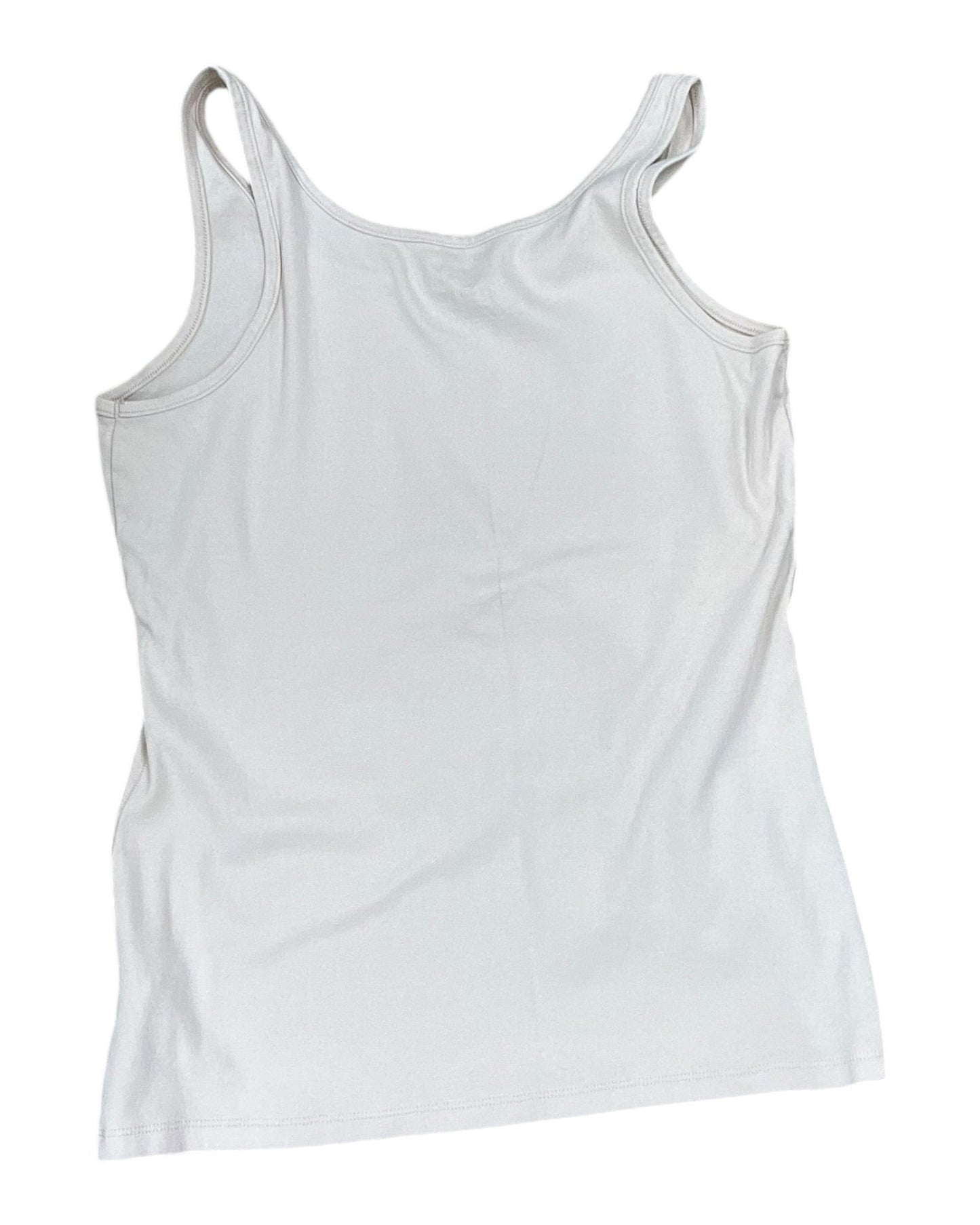 Tank Top By Faded Glory In Cream, Size:Xl