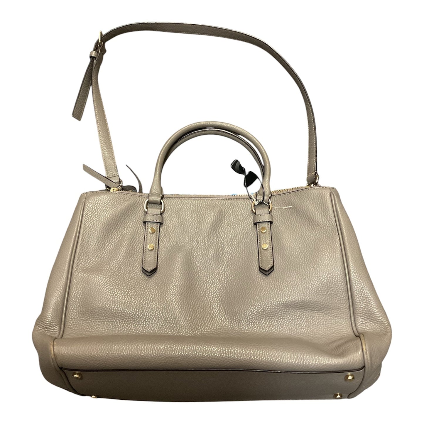 Handbag Designer By Kate Spade In Grey, Size:Large
