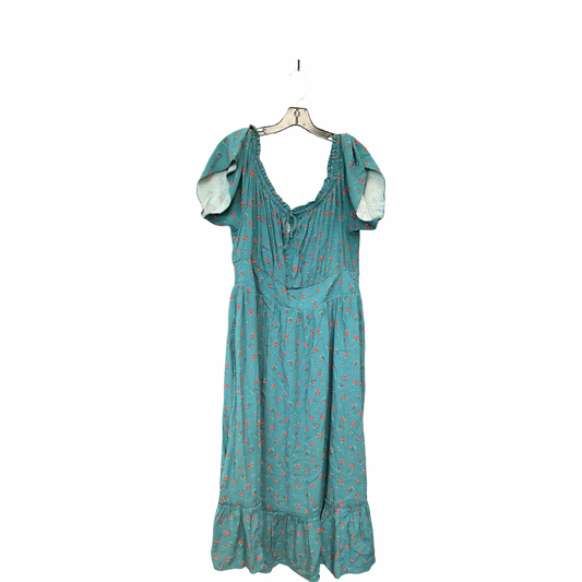 Dress Casual Maxi By Torrid In Green, Size:Xl