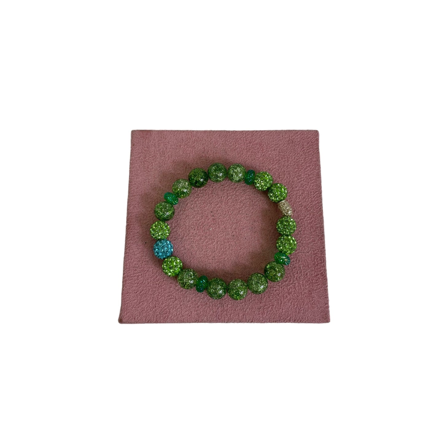 Bracelet Beaded By Cme In Green