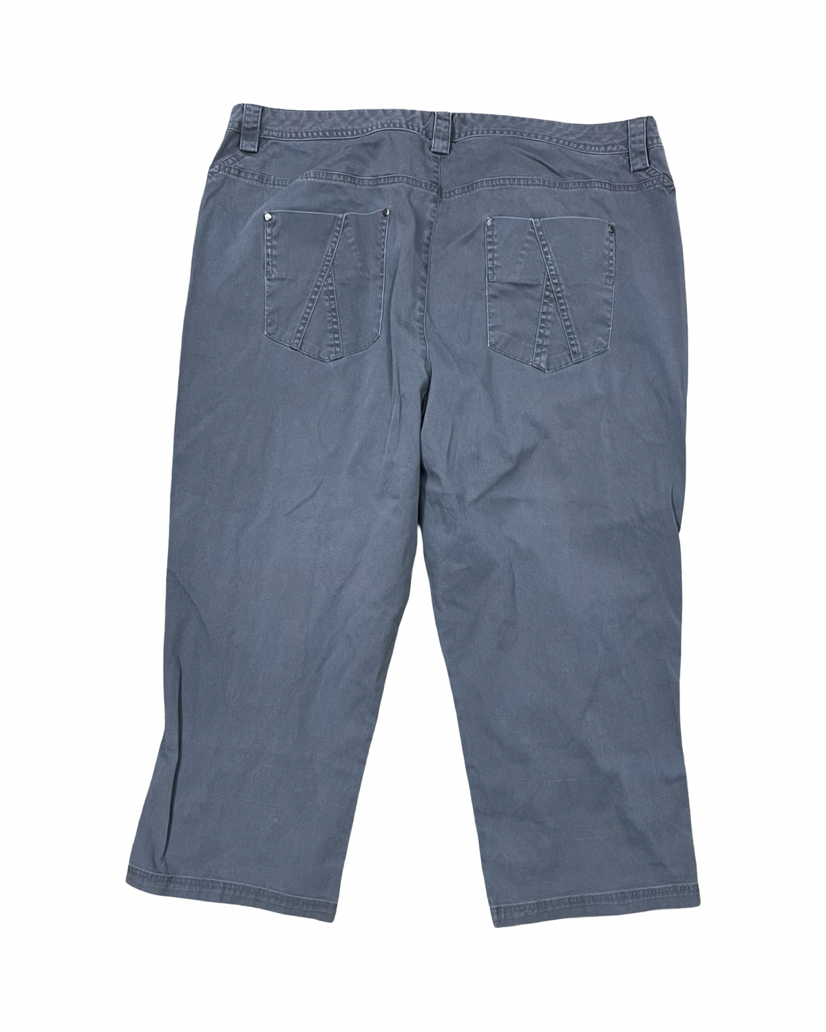 Jeans Cropped By Tribal In Grey, Size:14