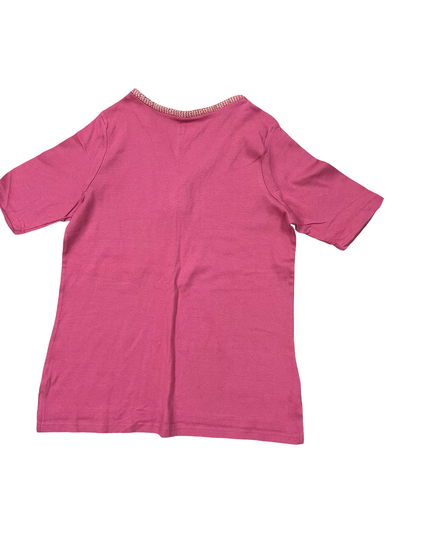 Top Ss By Croft And Barrow In Pink, Size:L