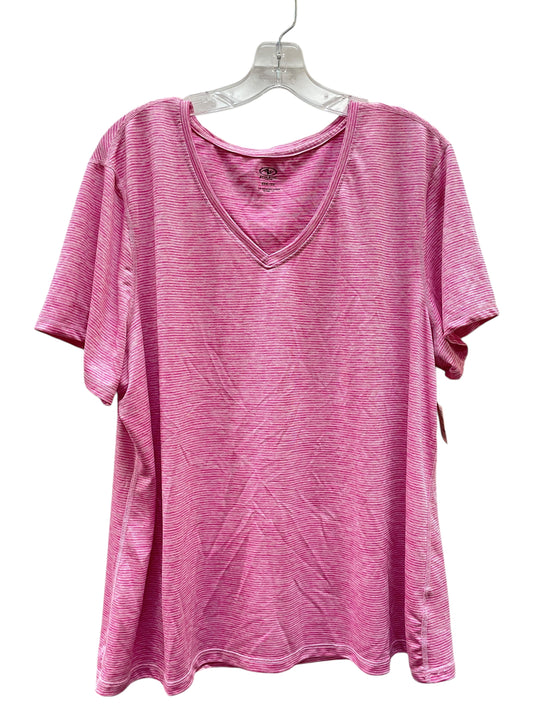 Top Ss Basic By Athletic Works In Pink, Size:22
