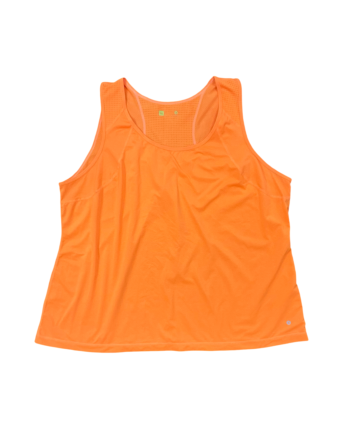 Top Sleeveless By Xersion In Orange, Size:3X