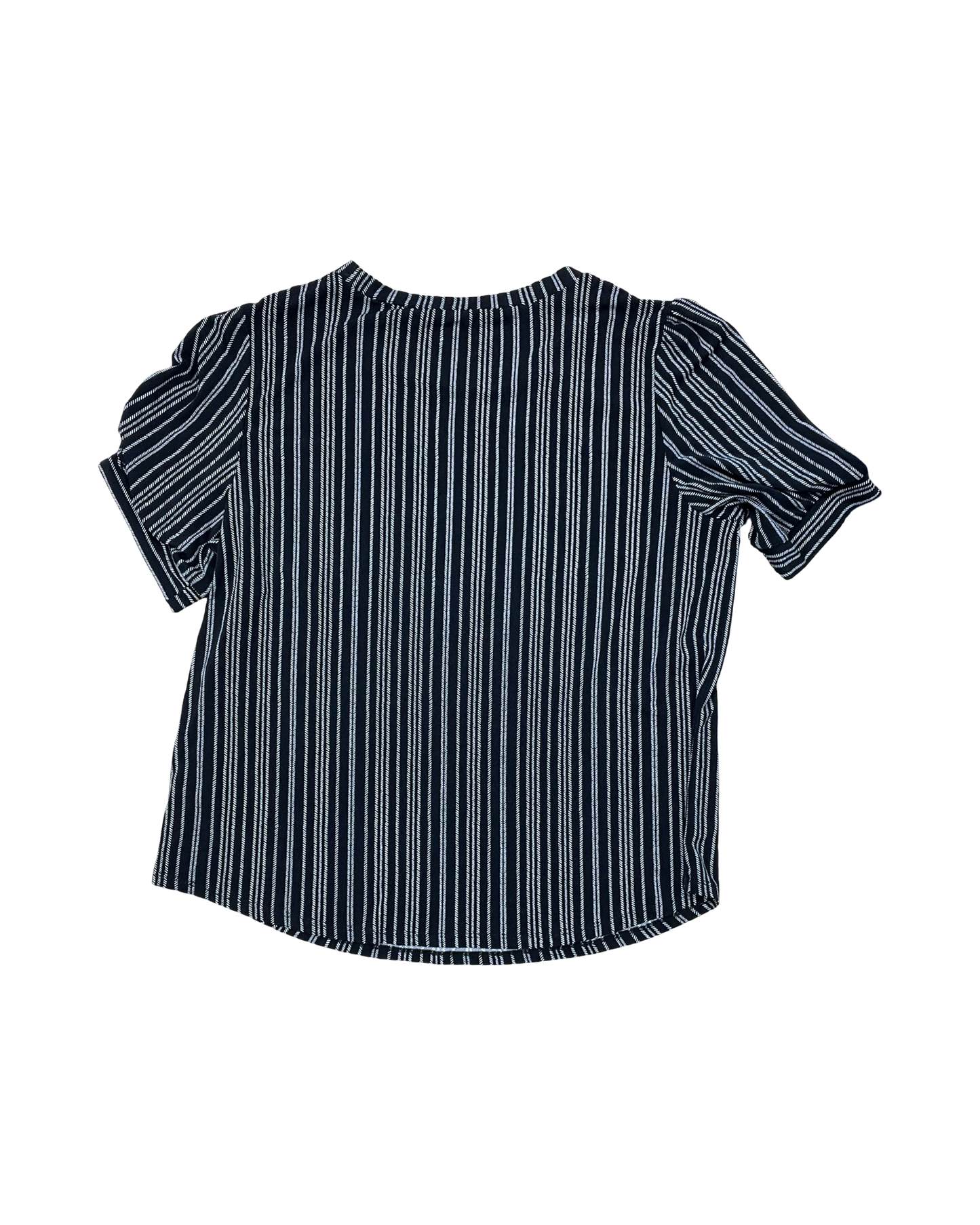 Top Ss By Adrianna Papell In Black & White, Size:Xl