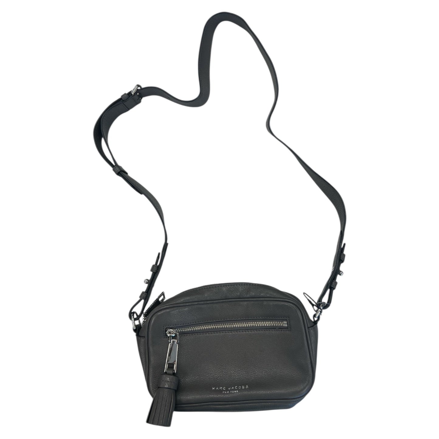 Crossbody Luxury Designer By Marc Jacobs In Grey, Size:Small