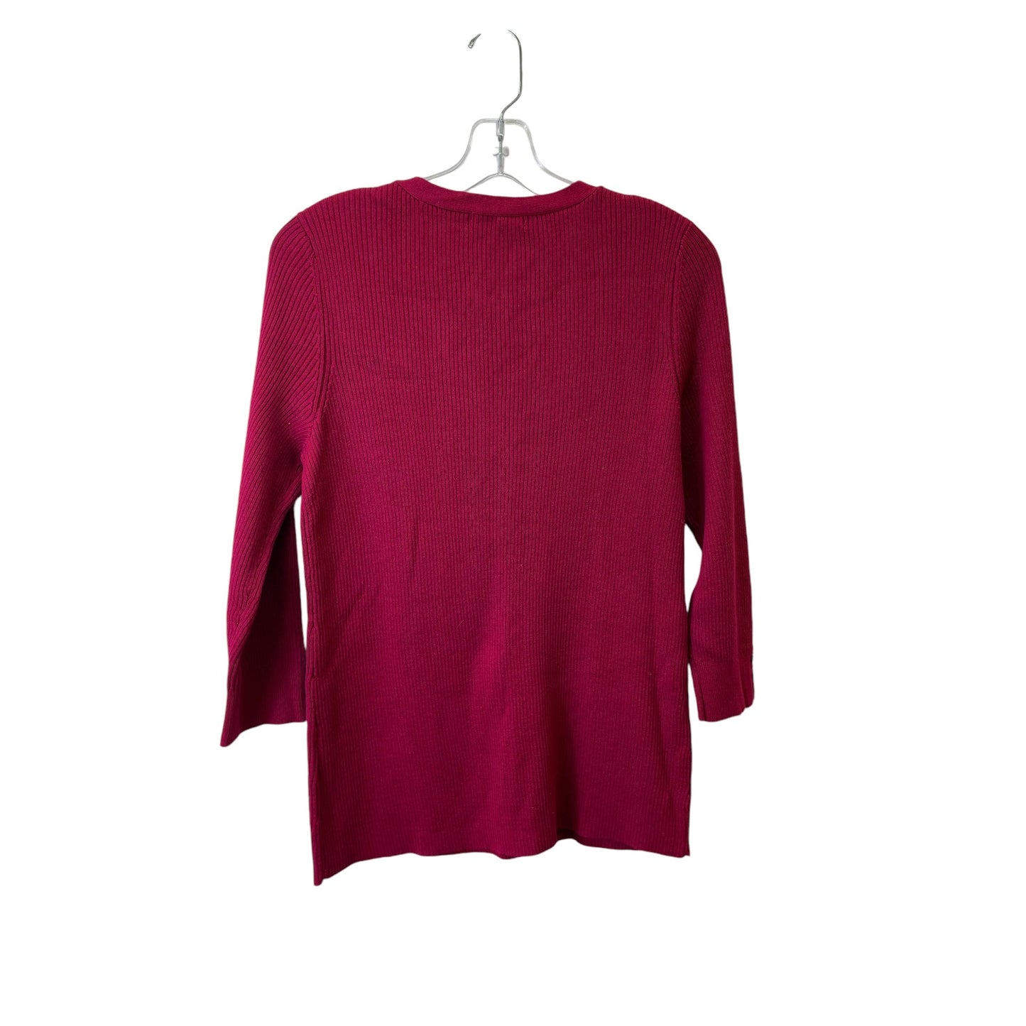 Sweater By Roz And Ali In Purple, Size:L