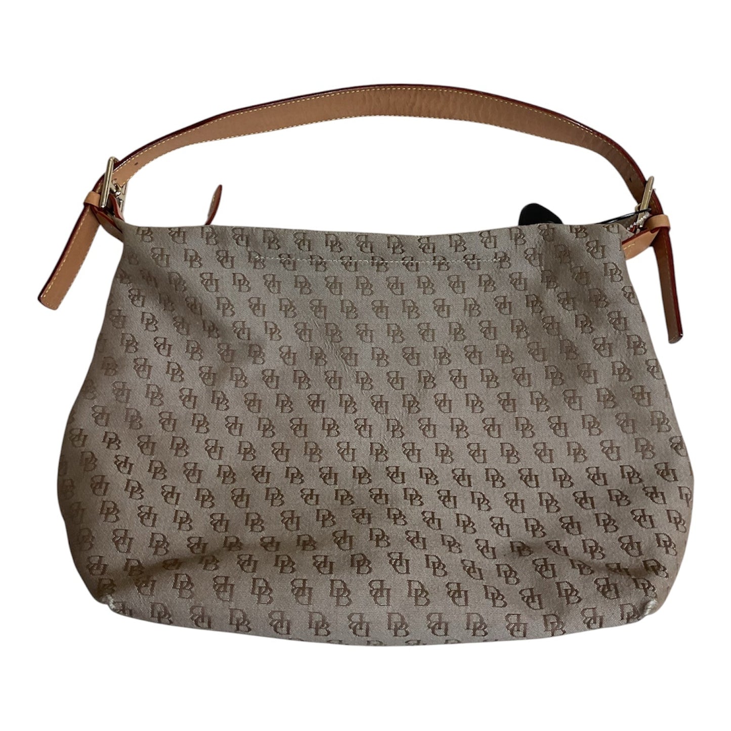 Handbag Designer By Dooney And Bourke In Tan, Size:Medium