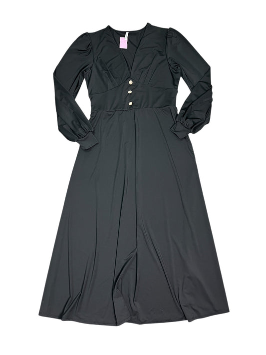 Dress Casual Maxi By Halara In Black, Size:L