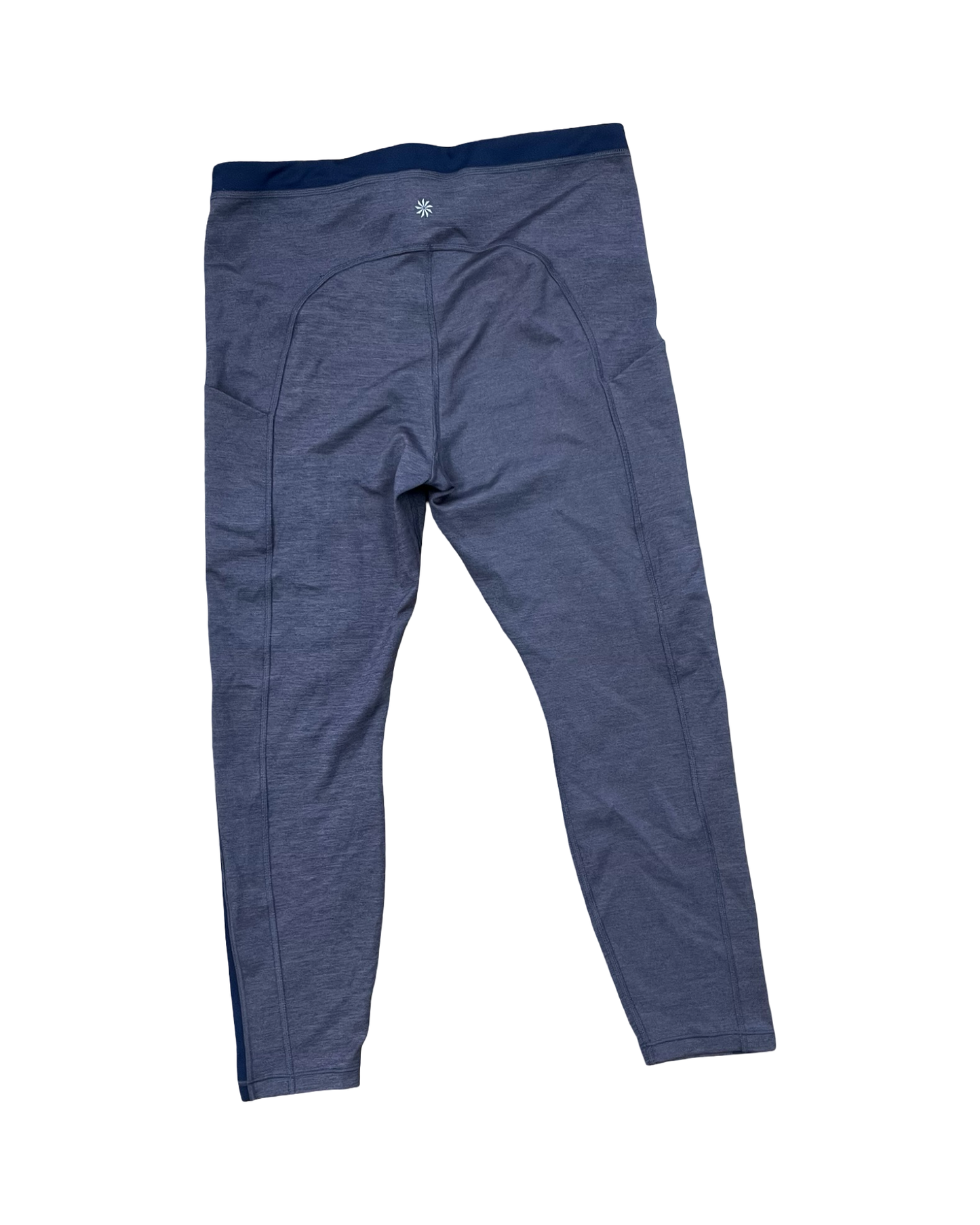 Athletic Leggings Capris By Athleta In Purple, Size:L